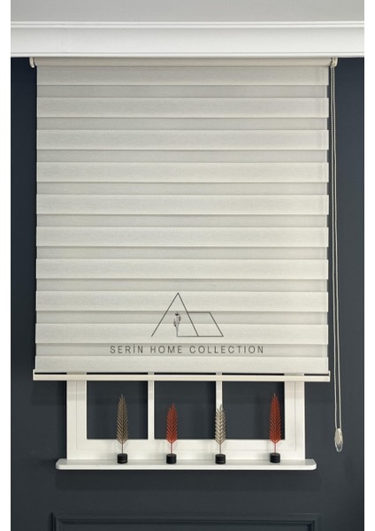 Krem Bambu Zebra Stor Perde (Dayanıklı Alüminyum Kasa) fiyatları