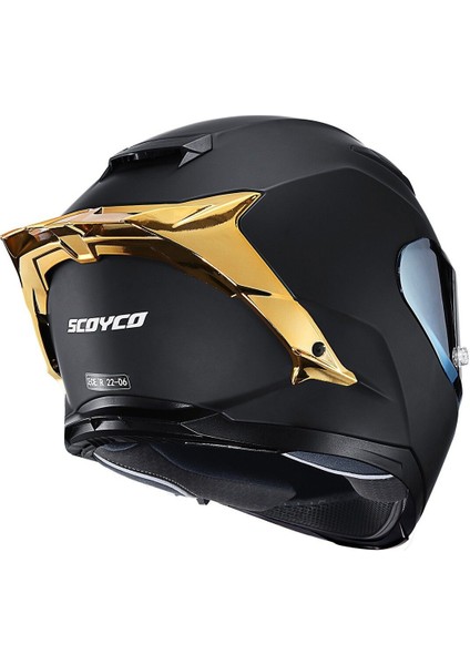 Motosiklet Kask Full Face Ce Yüksek Güvenlikli Motor Kaskı Yaksha Edition modelleri