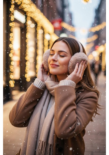 Peluş Katlanabilir Yumuşak Dokulu Kulaklık modelleri