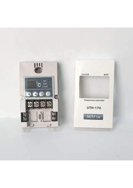 Uth 170 Termostat Zaman Ayarlı 20AMPER Dijital Termostat Elektrikli Yerden Isıtma Termostatı