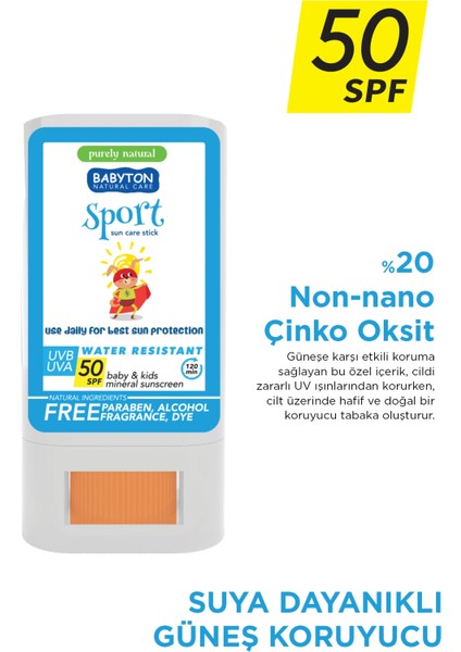 Kayak ve Kış Sporları İçin Güneş Koruyucu Sport Stick 20 gr modelleri