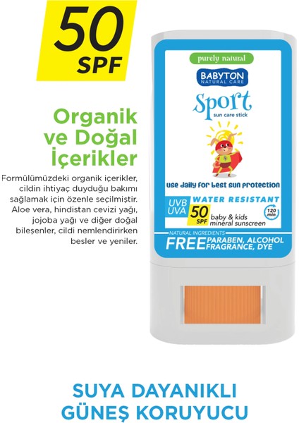 Kayak ve Kış Sporları İçin Güneş Koruyucu Sport Stick 20 gr fırsatları