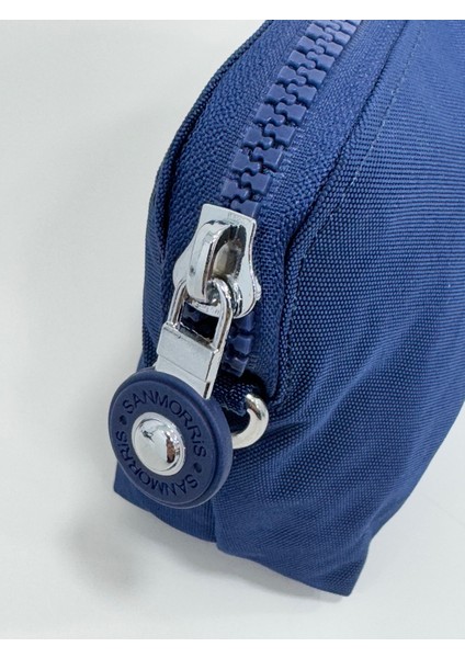 Glc Sanmorris El ve Çapraz Askılı 2 Bölmeli Metal Fermuarlı Kartlık ve Bozuk Para Gözlü Cüzda modelleri