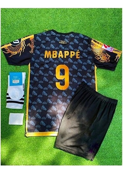 R.madridd 2024/25 Yeni Sezon Kylian Mbappe Özel Konsept (Armalı) Çocuk Forması 4lü Set modelleri