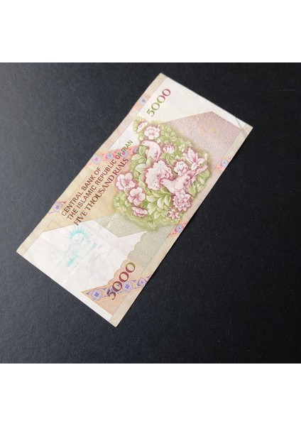 3996368F43893486B2 5000 Riyal Sürsajlı Haliyle Eski Yabancı Kağıt Para indirimleri