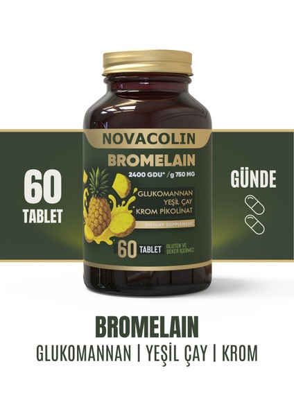 Bromelain (2400 GDU) 60 Tablet