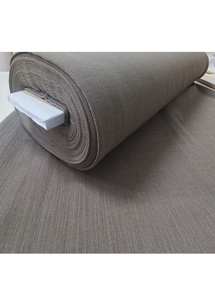 Kalın Dokulu Keten Tül Perde - Açık Kahve - 1x2,5 Pile - KTN636 fırsatları