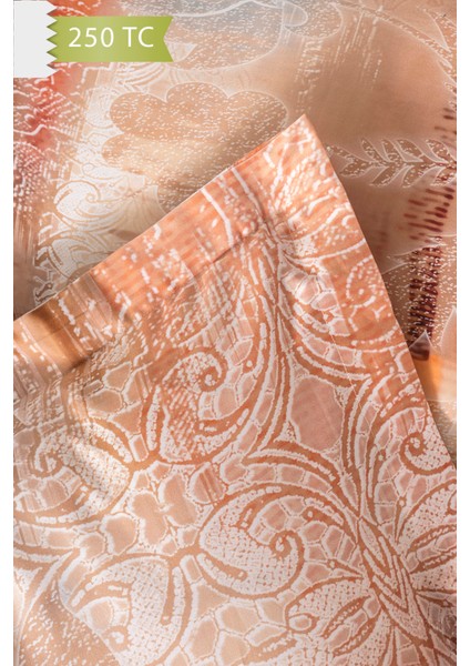 250 Tc Bambu Karışımlı Pamuk Saten Nevresim Takımı – Tek Kişilik - Delmore modelleri