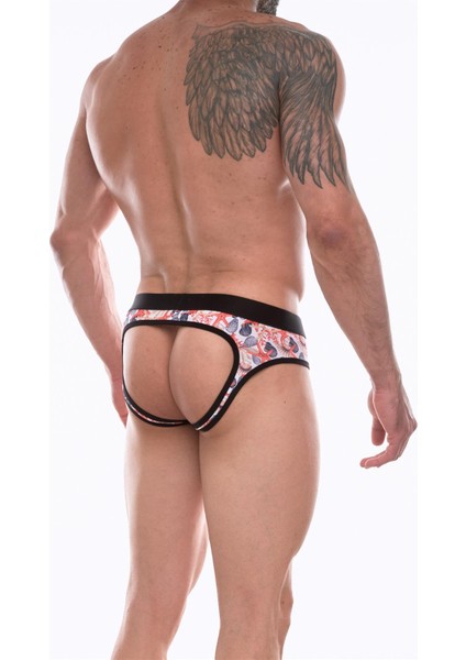 Erkek Desenli Jockstrap Çamaşır