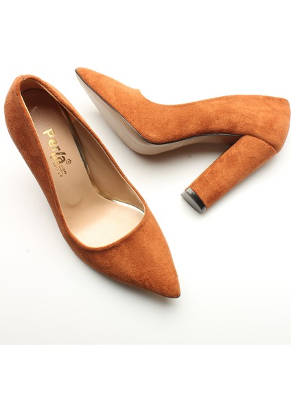 Idil K Taba Süet Kadın Topuklu fırsatları