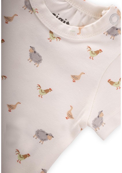 Zıbın 0-3 Yaş Hayvan Baskılı modelleri