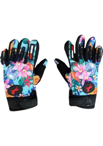 Motosiklet Çocuk Eldiveni Tpr Velcro Kids Motor Eldiven Flower fiyatları