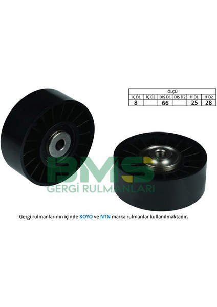 Mtxdpn Alternatör Gergi Rulmani Golf4-Bora-A3-Toledo 1.9 Tdi Agr-Alh-Ahf 97-04