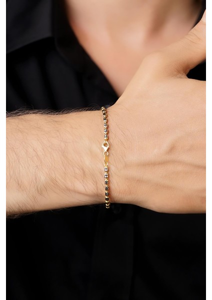 14 Ayar Altın Albert Erkek Bileklik fırsatları