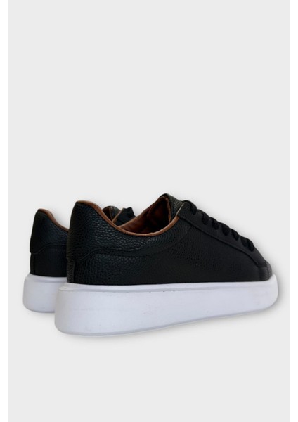 Unisex Günlük Sneaker Ayakkabı Siyah - Taba fırsatları