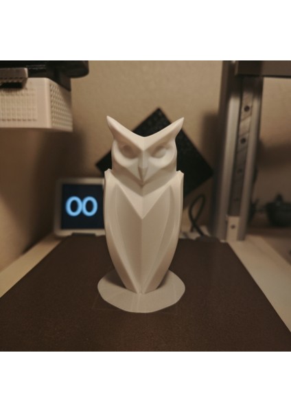 Dekoratif Baykuş Figürü 17 cm – Siyah & Beyaz Renk Seçenekli (3d Yazıcı Baskı) fiyatları