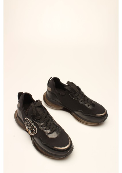 Idil Es Siyah Taşlı Streç Kadın Spor fiyatları