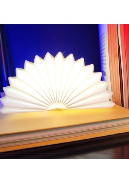 Prizma Fan Lamba: Beyaz 3D Baskı Gece Lambası - Gün Işığı LED Kiti modelleri