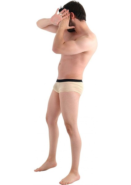 Glımmer Gold Fantezi Işıltılı Transparan Simli Erkek Boxer modelleri