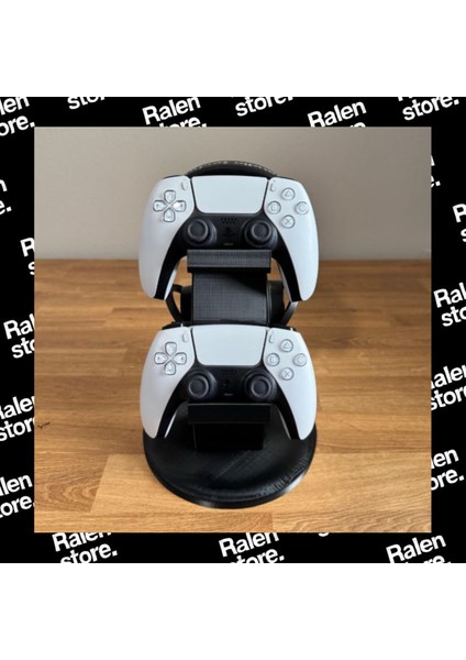 Ps5 Gamepad Dualsense 2'li + Kulaklık Stand Siyah Renk | 23CM ( Yüksek Kalite 3D Baskı Pla ) fiyatları