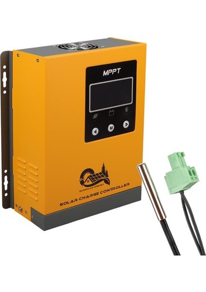 Sunsolar MPK50 Mppt Solar Şarj Kontrol Cihazı 50A (12V/24V/36V/48V Otomatik) 250V Maksimum Pv LCD Ekranlı RS485 Portlu