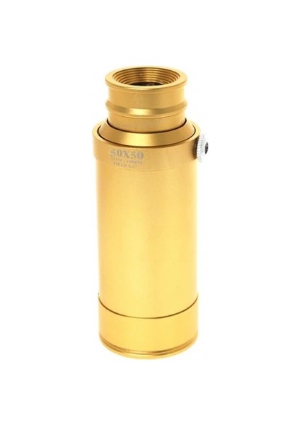 50X50 Panda Metal Gövde Tek Gözle Büyük Mercek Korsan Dürbün Gold fiyatları