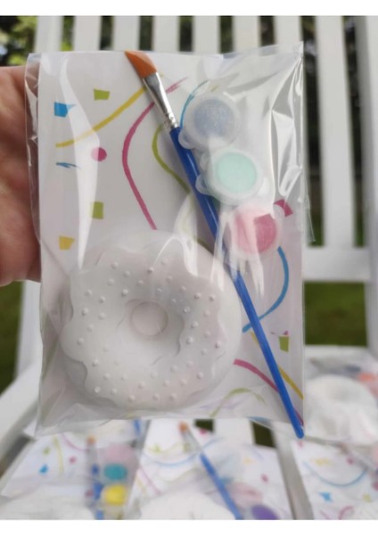 15 Adet - Donut Set/ Taş Boyayın Seti, Kendin Yap,dıy,doğum Günü Hediyesi, modelleri