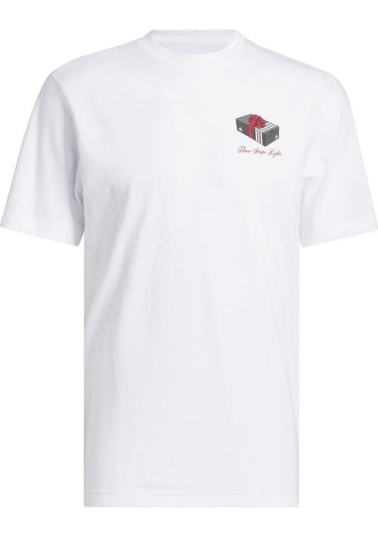 Erkek Beyaz T-shirt M HLDY GFTBOX T JV8439