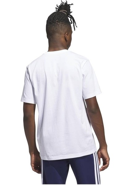 Erkek Beyaz T-shirt M HLDY GFTBOX T JV8439