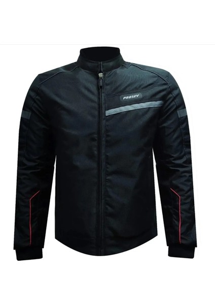 Motosiklet Montu Omuz Dirsek Sırt Koruma Ce Maxdura 600-D Dayanıklı Kumaş Siyah Motor Mont fırsatları