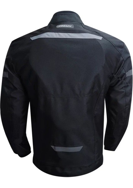 Motosiklet Montu Omuz Dirsek Sırt Koruma Ce Maxdura 600-D Dayanıklı Kumaş Siyah Motor Mont indirimleri