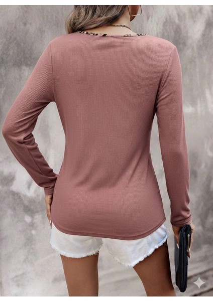 Mdb Kadın Uzun Kollu V Yakalı Kaşkorse Bluz modelleri