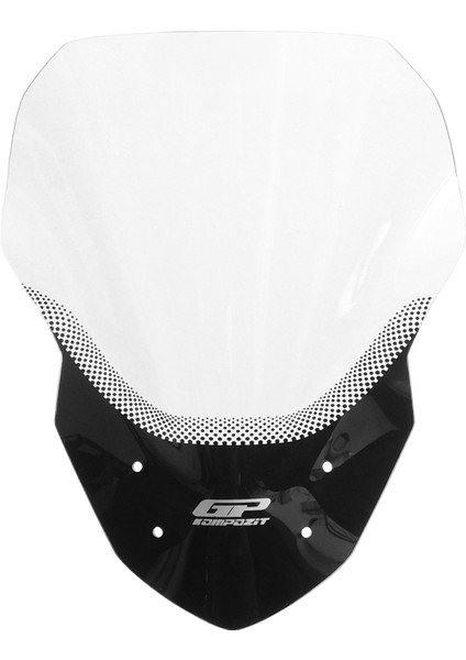 Rks Arome 125 2021-2024 Uyumlu Baskılı Ön Cam Şeffaf 44 cm