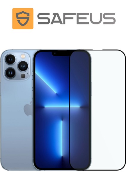 iPhone 13 Pro Max Tam Kaplayan Parmak İzi Bırakmayan Safir Ekran Koruyucu Cam