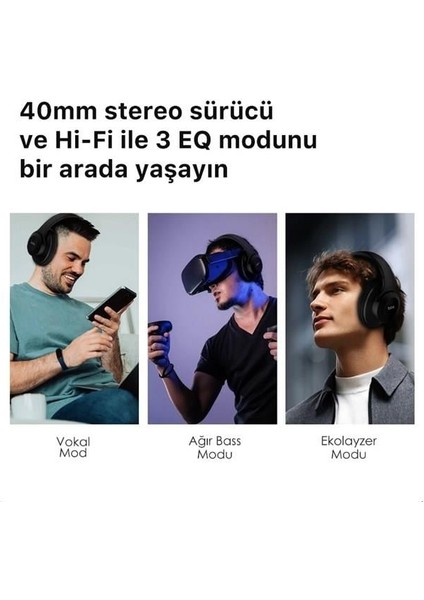 Bix Bh2-Bk Siyah Soundcraft Bh2 Katlanabilir Kulaküstü Kablosuz Kulaklık indirimleri