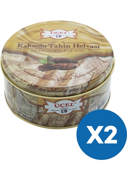 Kakaolu Tahin Helva 830G (2'li Paket)
