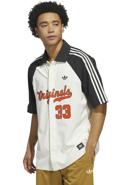 Adidas Winter Shooter Erkek Bej Gömlek JM0514