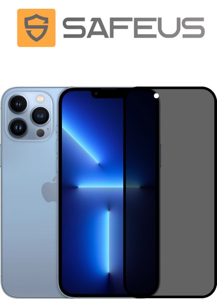 iPhone 13 Pro Tam Kaplayan Hayalet Parmak İzi Bırakmayan Safir Ekran Koruyucu Cam