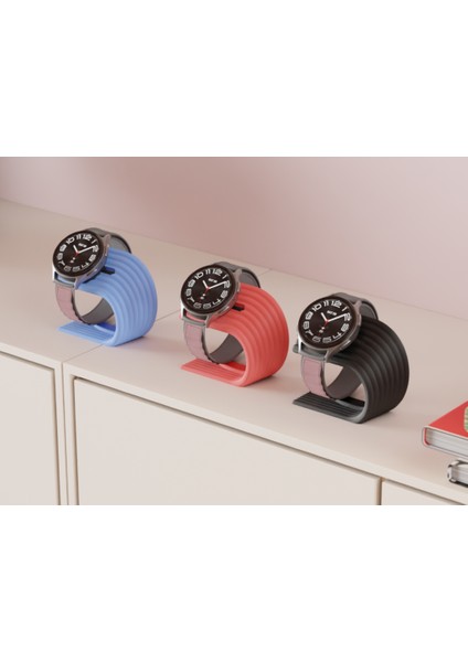 Samsung Galaxy Watch Şarj Standı – Manyetik Şarj Tutucu, Masa Üstü Stand, Kablo Düzenleyici modelleri