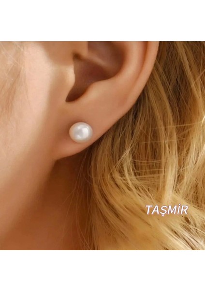 Inci Top Küpe / Kültür Incisi 7 mm