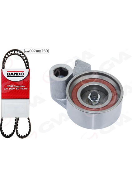 Mtxdpn Triger Kayiş Seti Eksantrik Seti Toyota Hilux Vigo 2.5l 2kdftv KUN15 KUN25 KUN35 05-15 / 3.0l 1kd -Ftv KUN26 05-14 1 Kayiş 1 Rulman 097X250