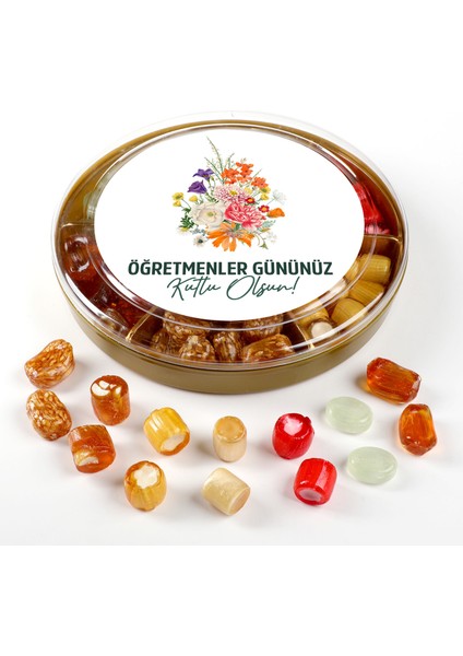 Öğretmenler Günü Hediyesi El Yapımı Karışık Akide Şekeri 400G