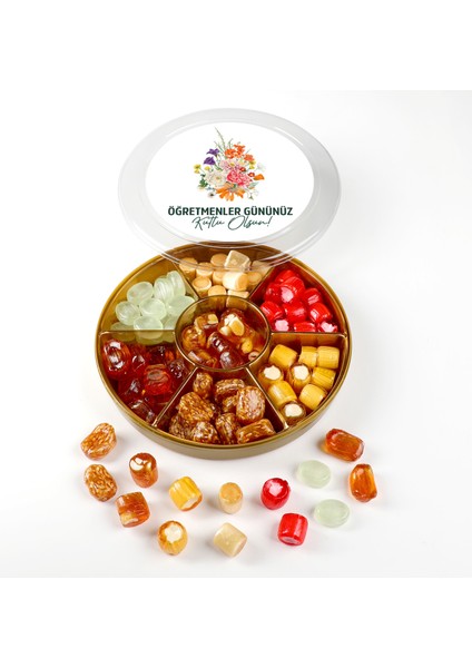 Öğretmenler Günü Hediyesi El Yapımı Karışık Akide Şekeri 400G fiyatları