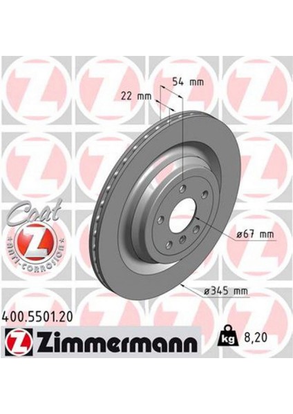 Mtxdpn Fren Diski Arka Mercedes X166 W166 C292