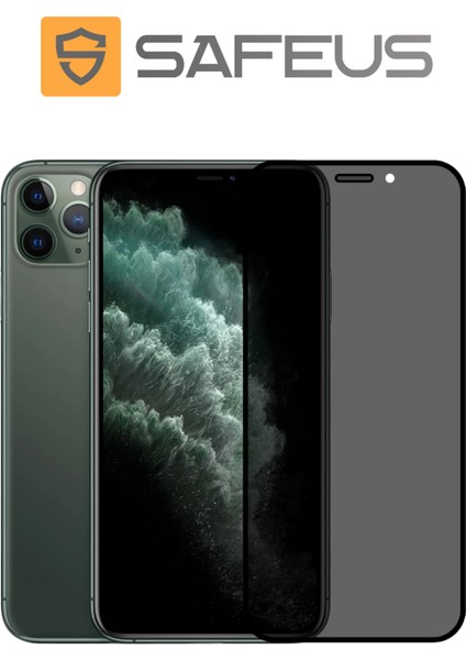 iPhone 11 Pro Max Tam Kaplayan Hayalet Parmak İzi Bırakmayan Safir Ekran Koruyucu Cam