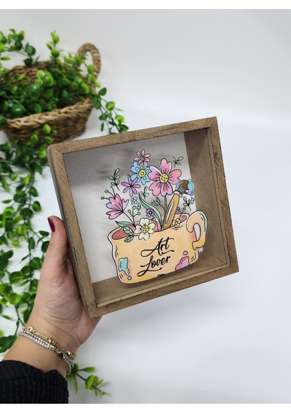 Sanat Severler Için Art Lover Konseptli Kumbara