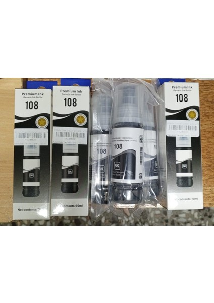 T108 Siyah Mürekkek (6ADET)