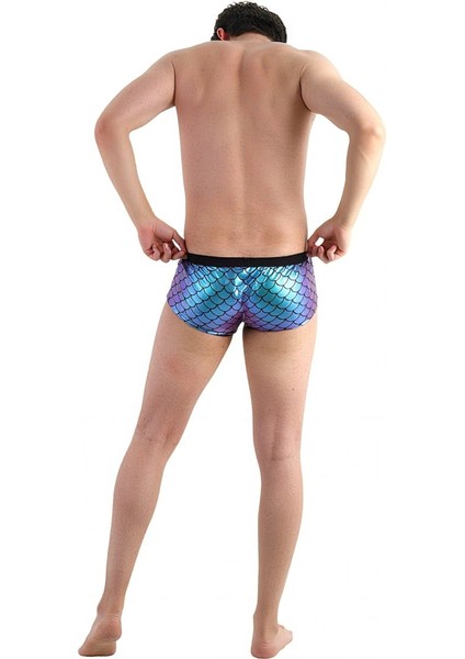 Slıde – Parlak Yanar Döner Çok Renkli Fantezi Erkek Boxer (Mavi & Pembe) fiyatları