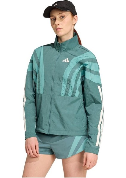 Kadın Yeşil ADIZERO A JKT W HZ3694