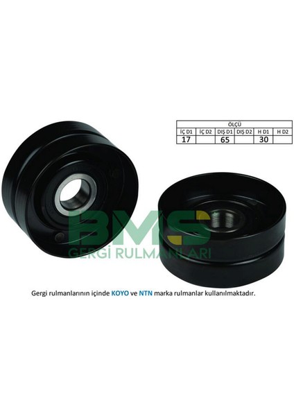 Mtxdpn Alternatör Gergi Rulmani Master Ii-Trafic Ii-Lgn Ii-Vivaro-Movano 1.9DCI-2.O16V 01 Klimali